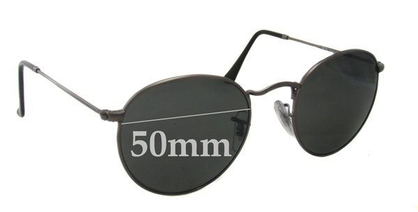 عینک ریبن شیشه گرد ray34476