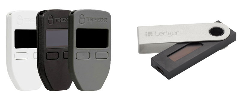 Ledger-Nano-S-vs-Trezor-Comparison کیف پول سخت افزاری لدجر نانو اس  Ledger Nano S اورجینال